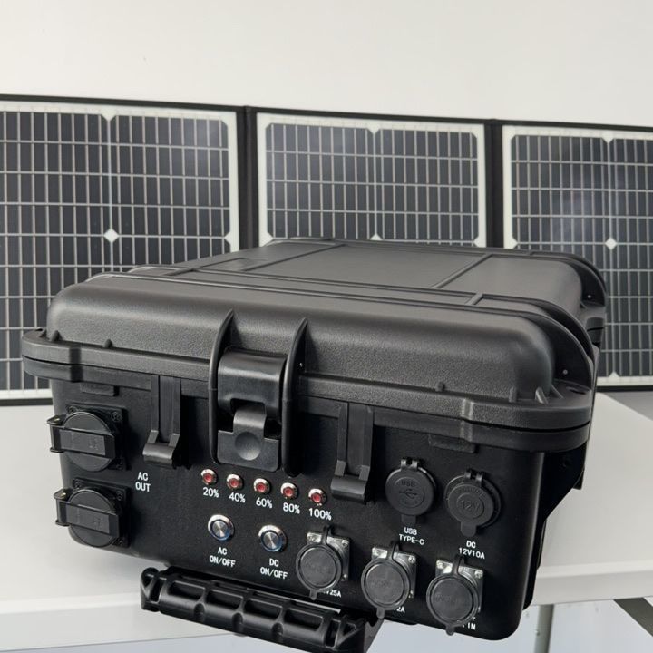 6-7h Tempo di ricarica LiFePO4 Generatore portatile per campeggio solare USB Stazione di alimentazione mobile