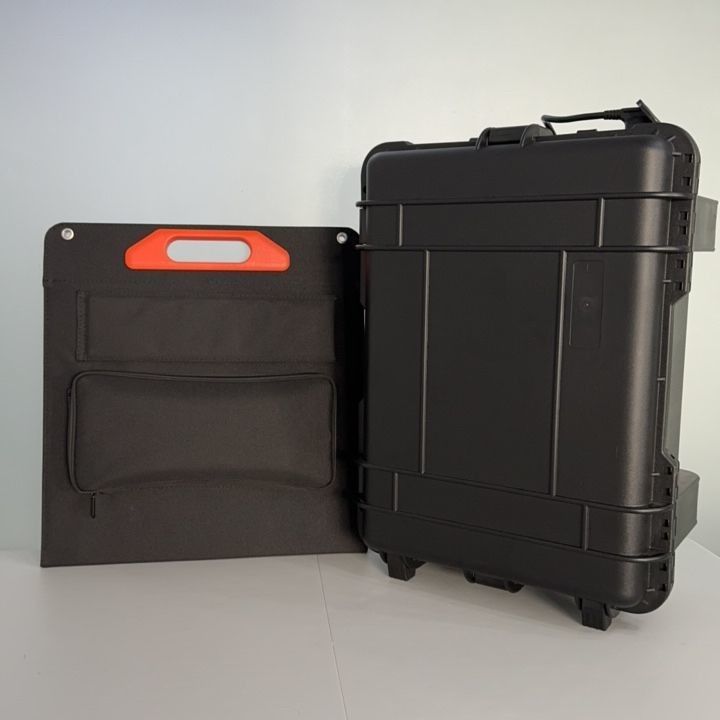 Centrale solare portatile da 3000W ad alta potenza e grande capacità in nero