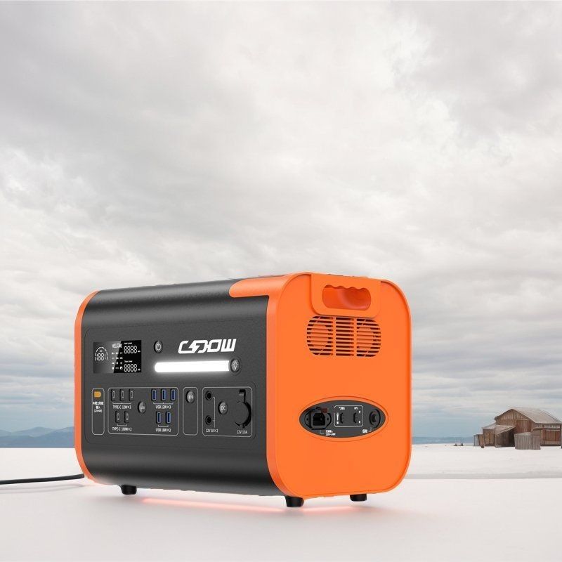 Usb Tipo-C/AC/DC Uscita Stazione solare portatile per campeggio/caricatore di emergenza per auto