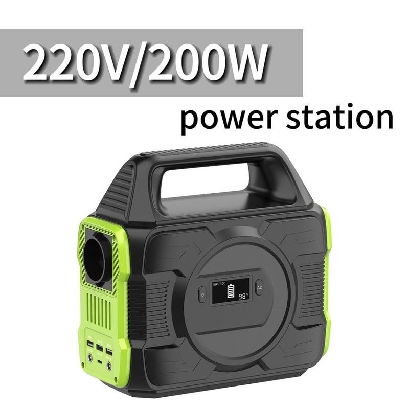 Centrale elettrica portatile di 200W Generatore solare Batteria al litio Fornitore di energia S2X-173