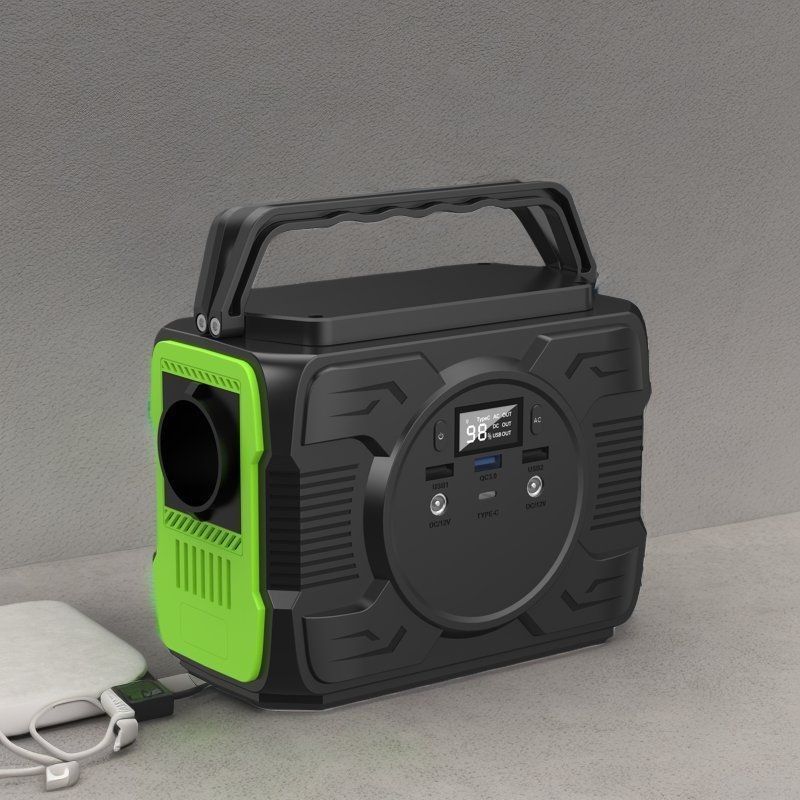 Refrigeratore per campeggio all'aperto Drone BBQ Toaster Generator 200W RV Potenza di stoccaggio dell'energia con batteria al litio ternaria da 48000mAh
