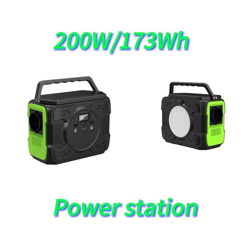 Batteria da 48000mAh Capacità Portatile Mobile Power Balcone Generatore RV per Campeggio Esterno