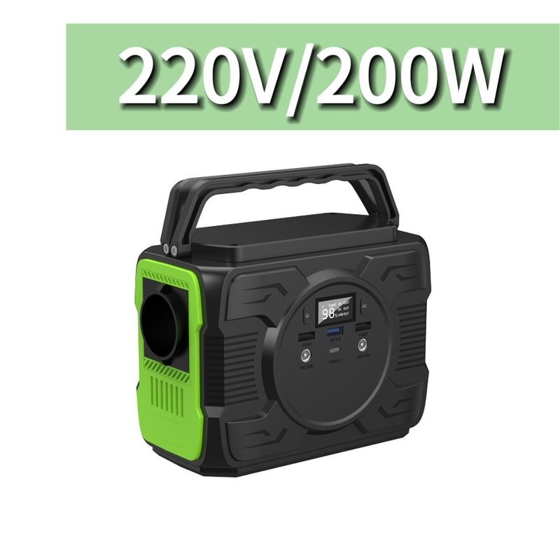 200W pannello solare pieghevole portatile per campeggio Power Bank e centrale elettrica portatile