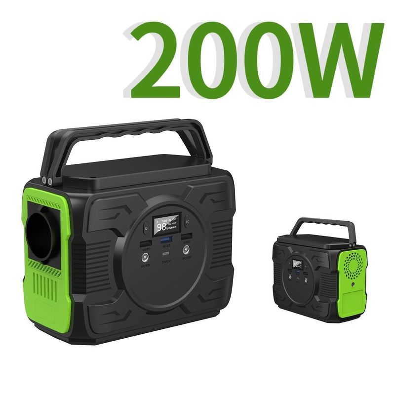 Batteria al litio ternario generatore portatile da 200W UPS tipo centrale elettrica per emergenza