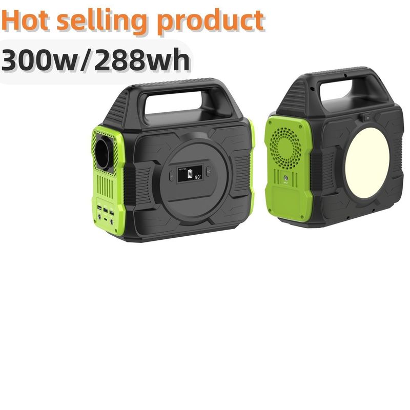 300W/288wh Stazione di energia solare rivela Display a cristalli liquidi e MPPT per la casa