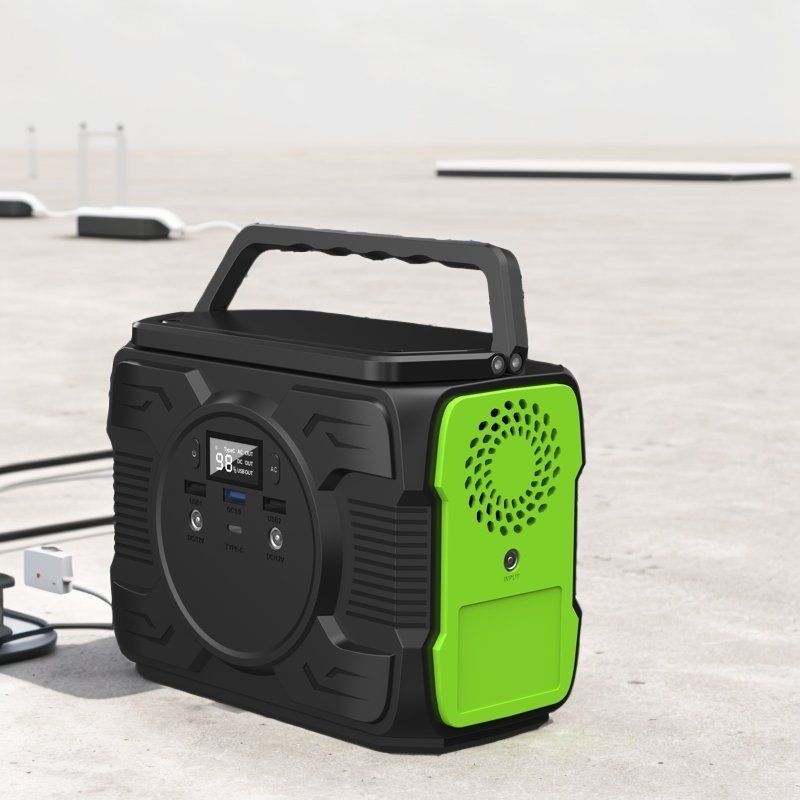 Stazione elettrica mobile con usb1/usb2 di 5V/2.1A di esportazione e usb2 di 12V-16.8V/6A di uscita DC1 2