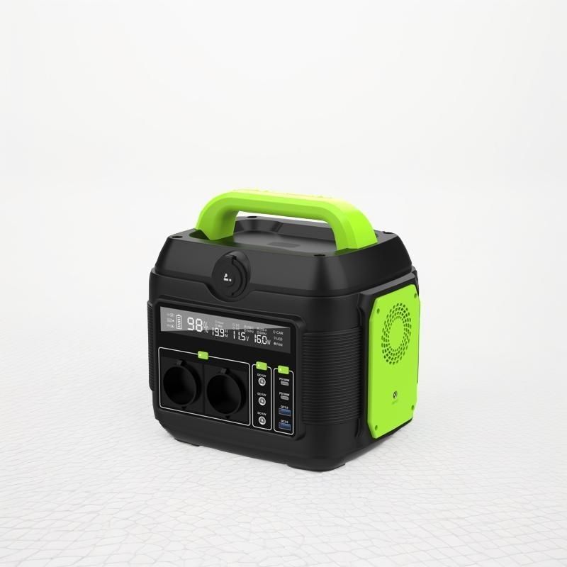 Batteria al litio 600W Portatile per il deposito di energia all'aperto