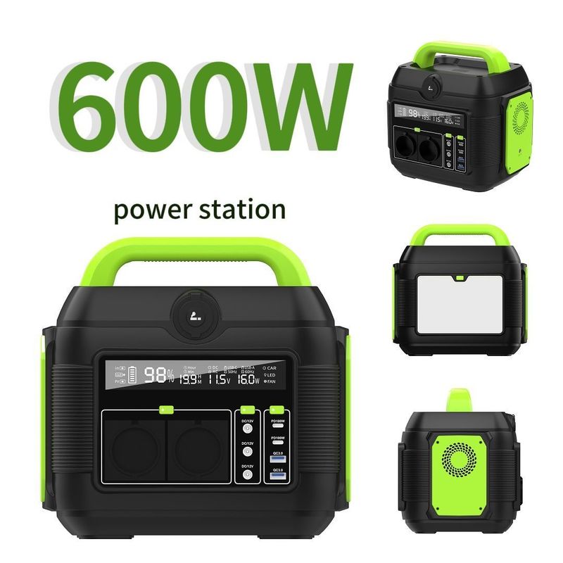 Generatore solare esterno portatile da 600W per telefono cellulare