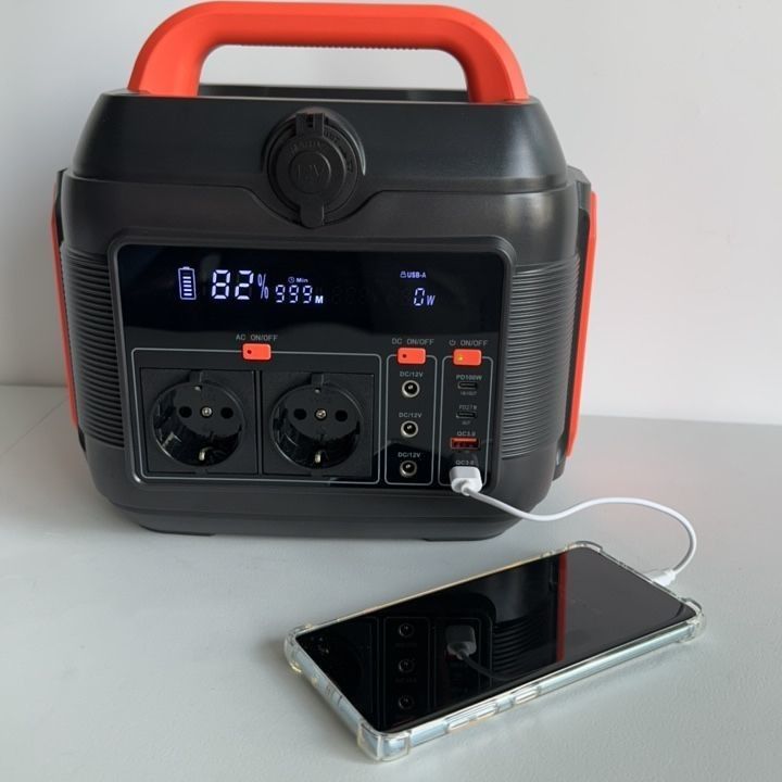 American Standard AC Socket Portable Mobile Power 600W per il campeggio all'aperto