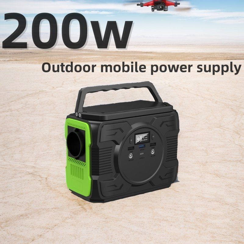Centrale elettrica a balcone con batteria al litio ternaria a uscita 1 e DC1 2 12V-16.8V/6A