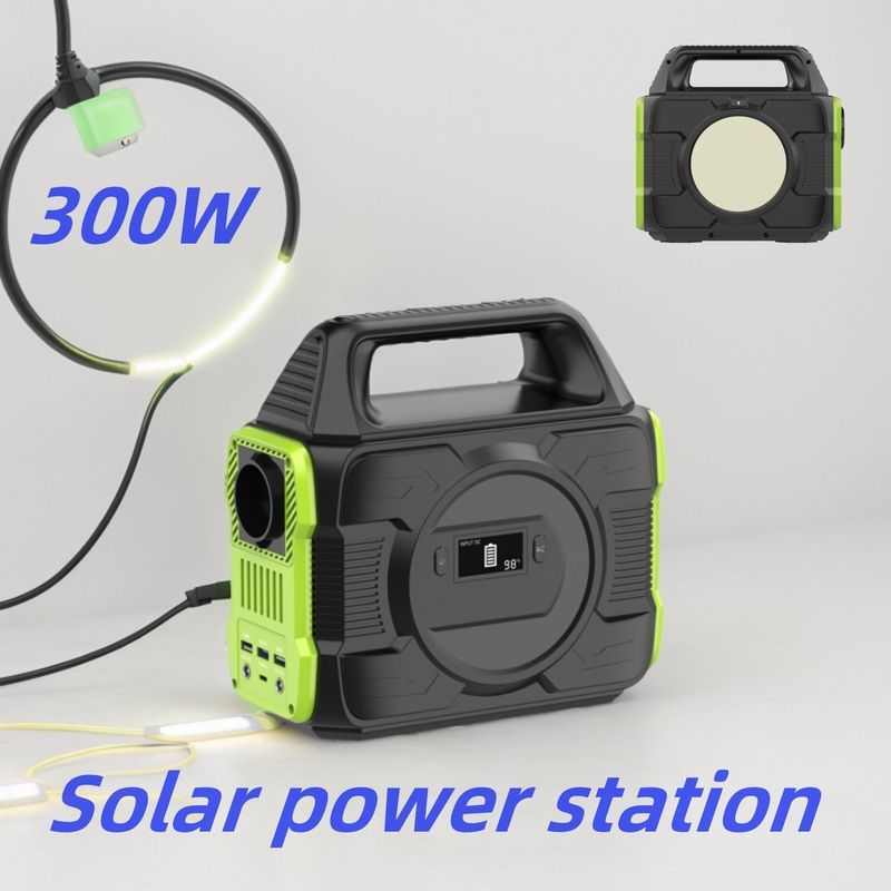 Stazione generatrice di energia solare portatile mobile 300W 500W per camper di emergenza all'aperto