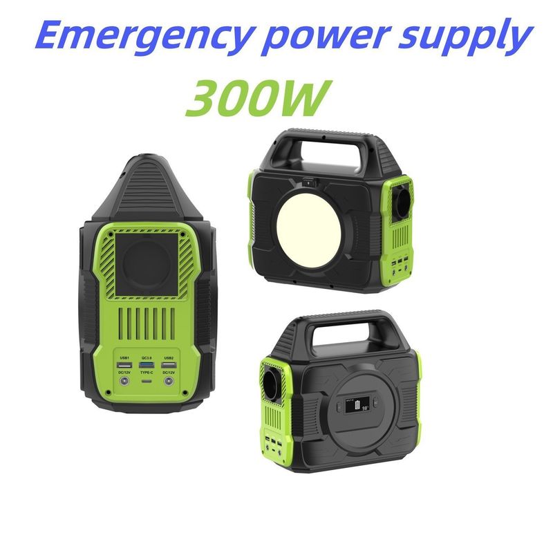 288wh Immagazzinamento dell'energia 300W Stazione di energia di emergenza portatile per campeggio e camper all'aperto