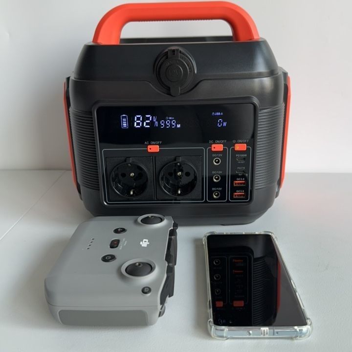 Generatore portatile a batteria di litio 600W/576wh per stazione elettrica RV per campeggi all'aperto