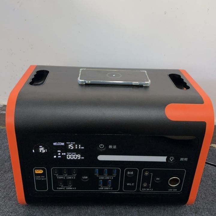 300W/600W/2200W/3000W alimentazione portatile mobile per generatore solare di emergenza