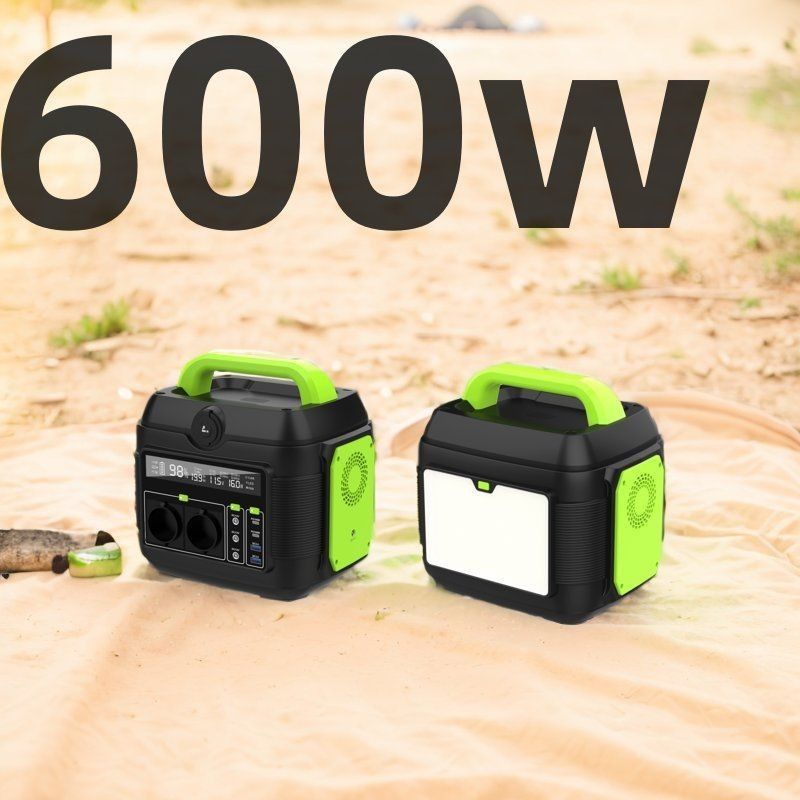 2024 Nuovo design S6 600W Special Car Power Stazione elettrica portatile Generatore solare