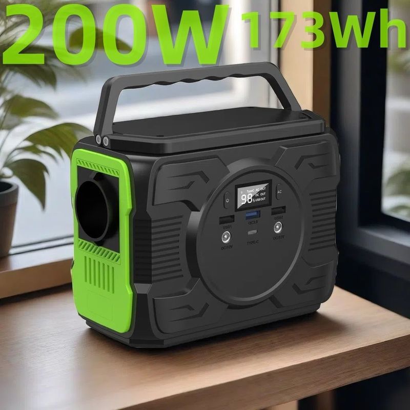 Capacità della batteria 48000mAh Generatore solare portatile Centrale elettrica per attività all'aria aperta