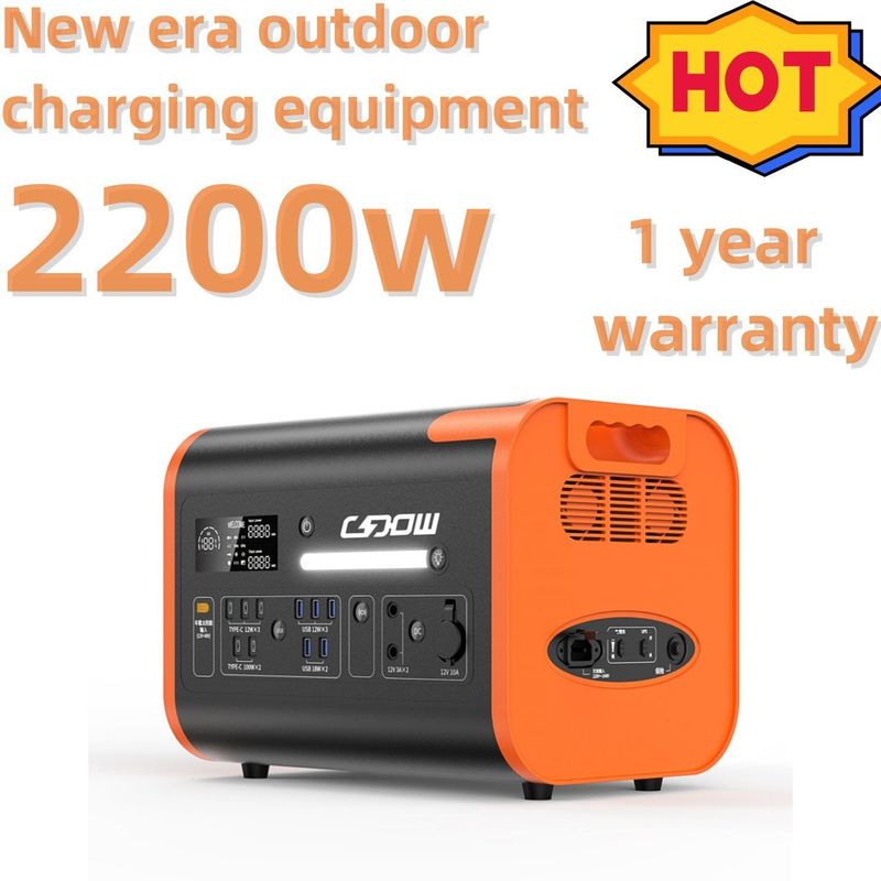 2000W/2200W/2400W Generatore solare portatile Lifepo4 per stazione di ricarica di emergenza