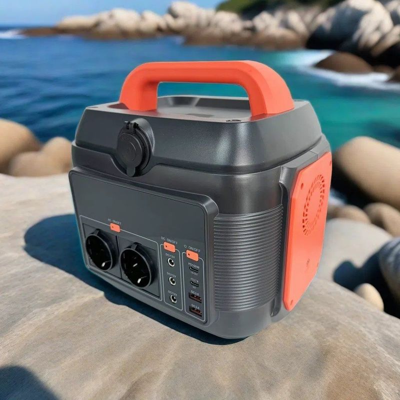 Centrale elettrica portatile a batteria al litio 600W 200W 300W per la casa 110V 220V Camping