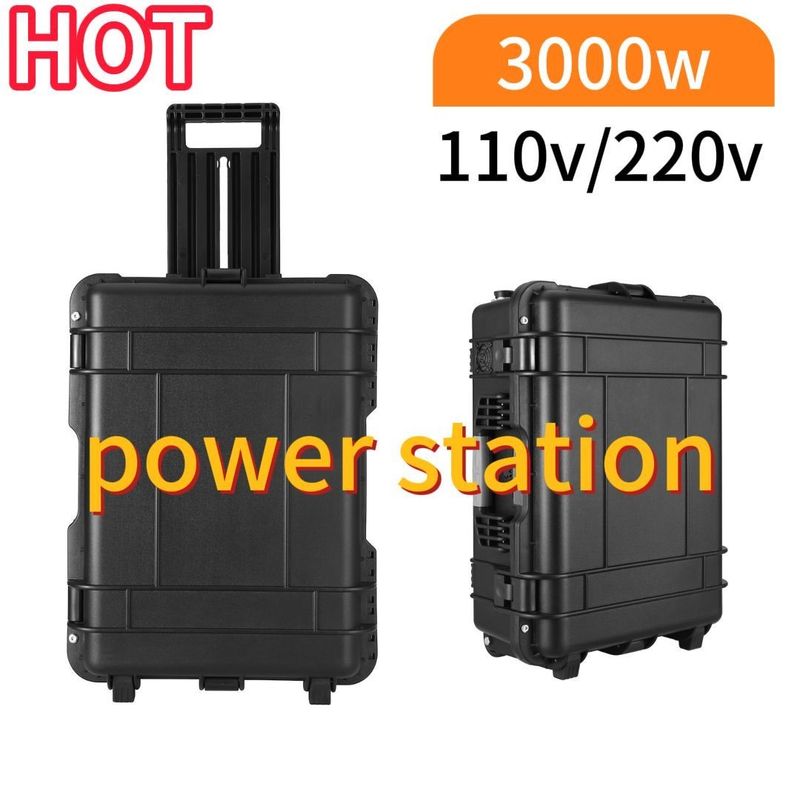 Progettazione portatile Generatore solare da 3000W a 4000W Centrale elettrica di emergenza per uso domestico all'aperto
