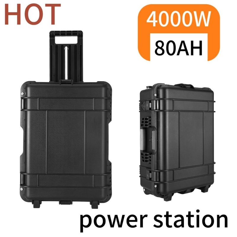 4000W 80ah Generatore solare Esterno Centrale elettrica di emergenza domestica per la fonte di alimentazione
