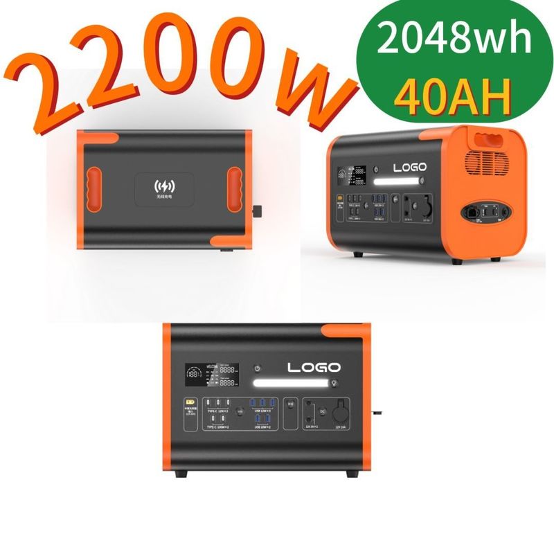 2200W-2400W Generatore solare per campeggio/casa La tua soluzione energetica definitiva per qualsiasi avventura