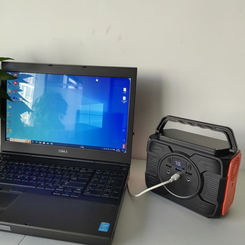 Mini centrale elettrica portatile 200W Arancione caldo con nero 110/220V-50Hz/60Hz S2X-173