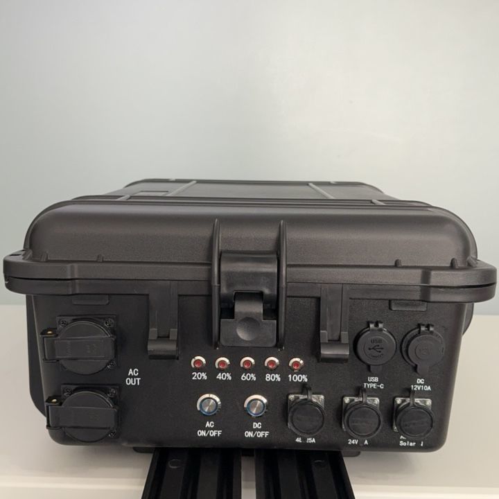 Centrale solare portatile di picco di 6000W 2200W 3000W USB/Tipo-C 18W Max con 1