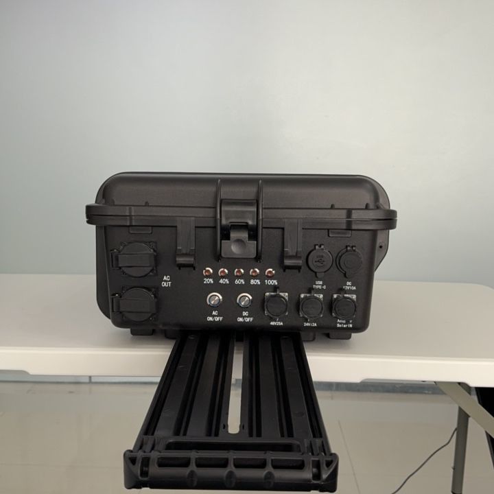 Home Generatore solare portatile con corrente di uscita AC 15A Max 4000 Watt