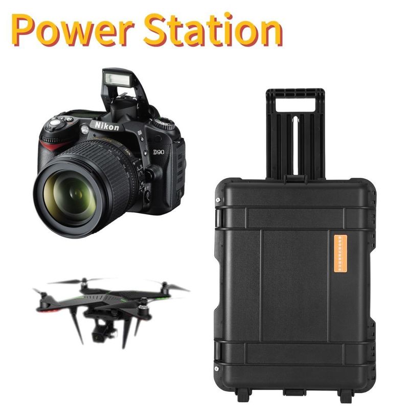 Centrale elettrica portatile Uav solare 3000W 62.5ah Generatore di emergenza con 6s Quick Fire