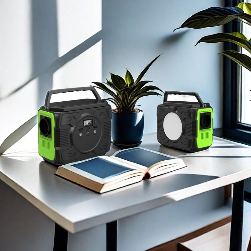 Accendi la tua prossima avventura con questo generatore solare da 200W e una batteria al litio ternario