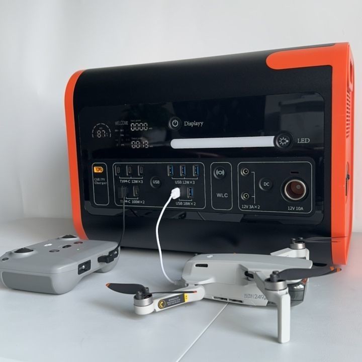 1500W Mains AT22 Portabile Stazione di energia solare per Camping House Outdoor Car Boat