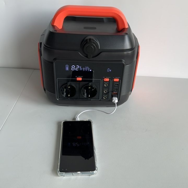 Banca di energia di emergenza 600W Stazione elettrica portatile di stoccaggio dell'energia con lunga durata di ciclo