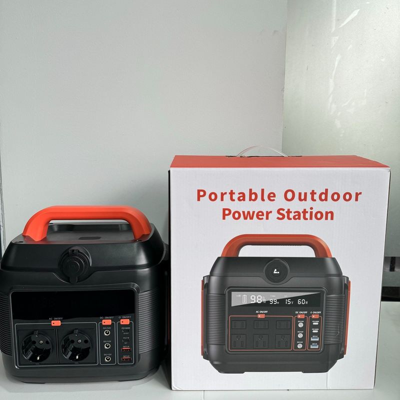 Fornitore di energia di emergenza Generatore di corrente esterna con presa di uscita AC Aii 600W