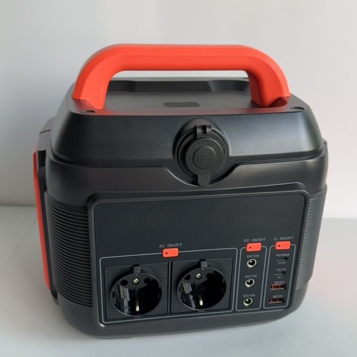 Home Power Center con batteria al litio da 600W e illuminazione LED da 11W