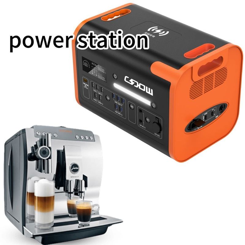 2000W/2200W/2048wh Stazione elettrica portatile per il campeggio di stoccaggio dell'energia con inverter di onda sinusoidale pura