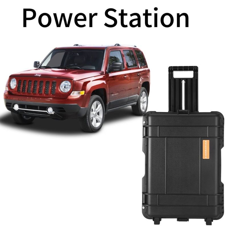 300W 600W 2200W 3000W alimentazione portatile ABS alloy centrale elettrica esterna di emergenza durevole