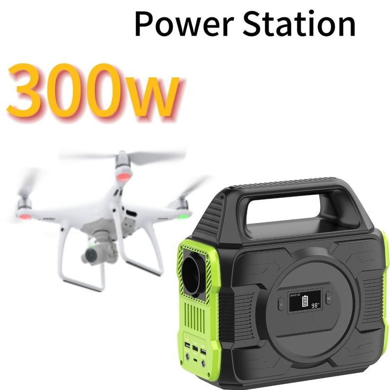 300W/288wh Potenza Centrale di accumulo di energia solare Ideale per applicazioni interne/esterne