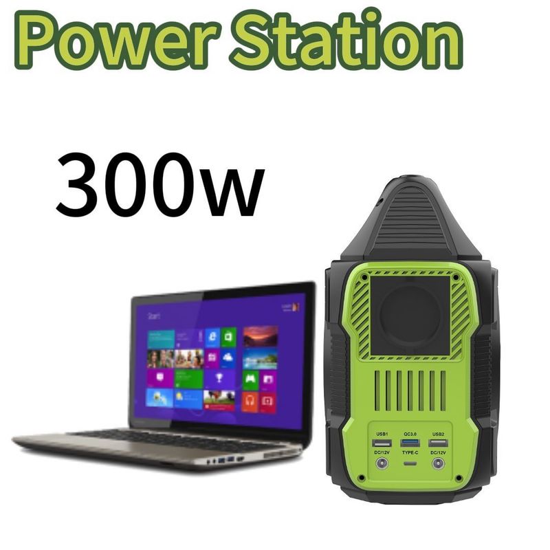 300W/288wh Generatore portatile multifunzionale per energia esterna