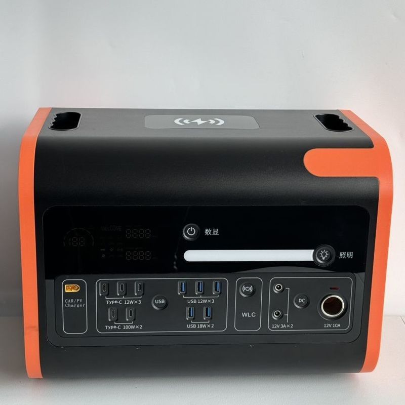 LiFePO4 2200W AT22 Stazione di energia solare portatile per il rifornimento di energia di riserva in campeggio