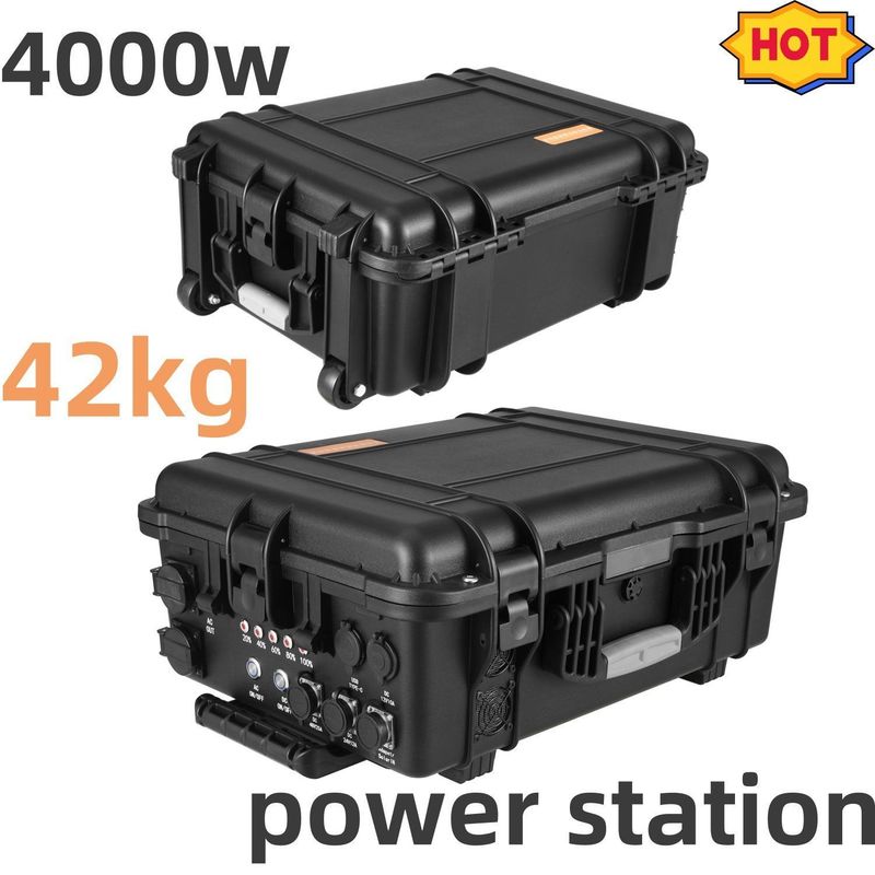 4000W/80ah Puro Campeggio d'onda positiva Stazione di ricarica portatile solare da LiFePO4