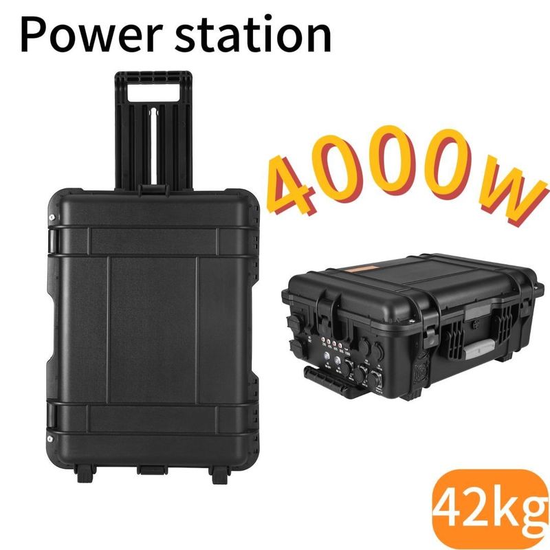 3000W/3000wh AC DC Tipo C Batteria di riserva di Emergenza Stazione di alimentazione portatile