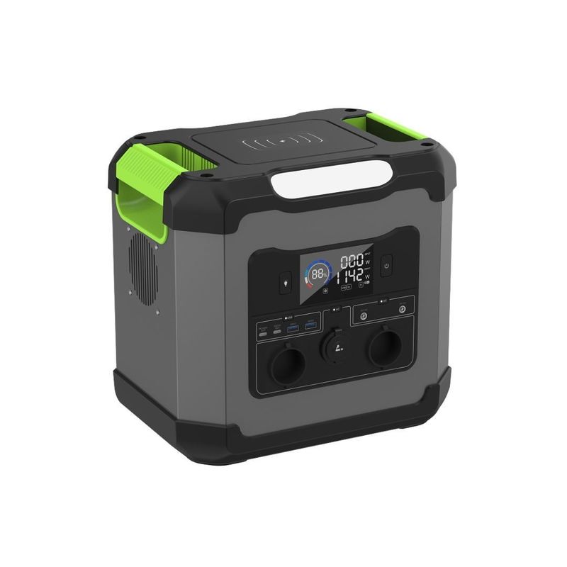 Generatore solare portatile 1500W/1344wh Stazione elettrica portatile per la preparazione alle catastrofi