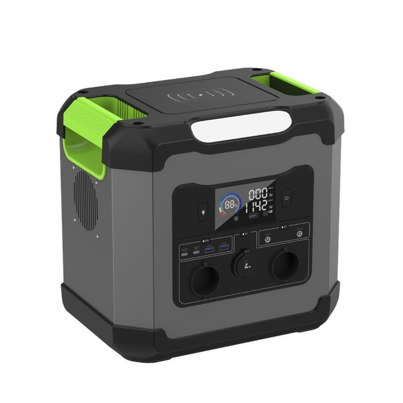 110V/220V/1500W Batteria al litio di emergenza centrale elettrica portatile