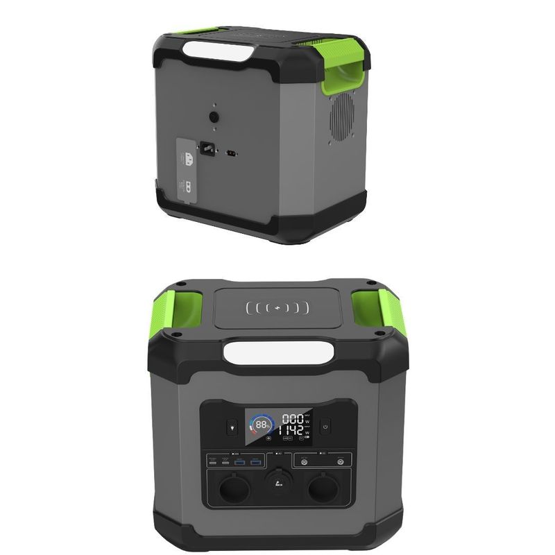 Centrale elettrica portatile 1500W/1344wh Ideale per uffici all'aperto e situazioni mediche
