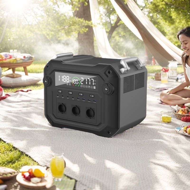 Invertitore Invertitore bidirezionale 2500W per campeggio Casa esterna centrale elettrica portatile