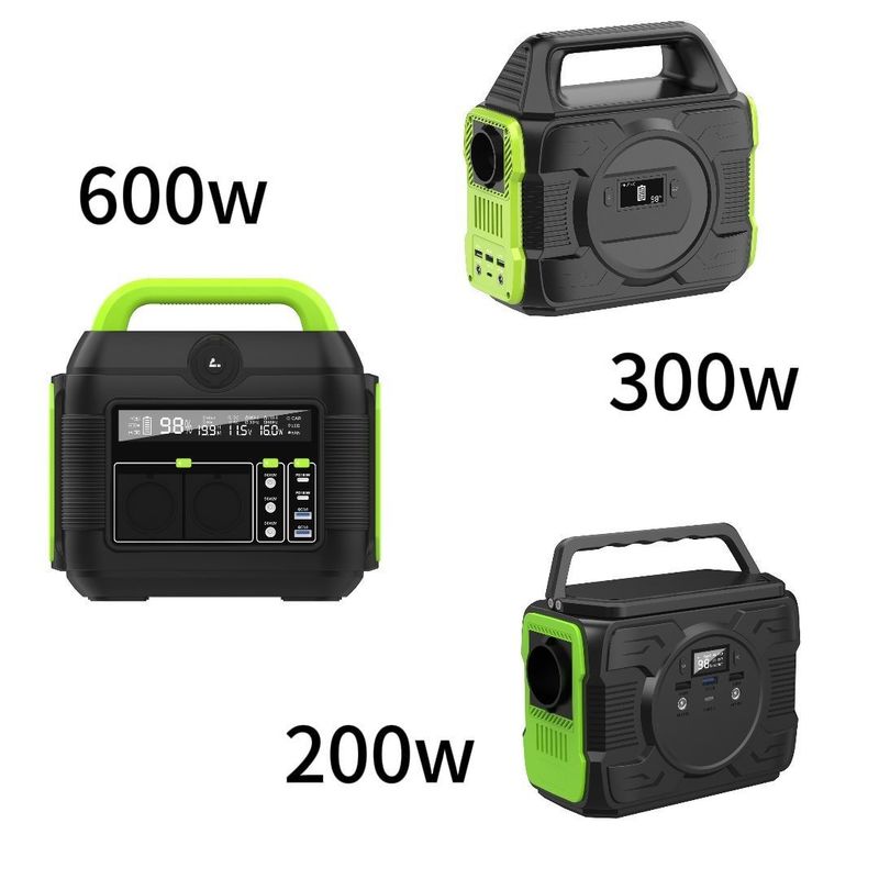 Progettazione semplice Stazione elettrica portatile per uso domestico all'aperto con uscita di tipo C Pd100W Pd27W