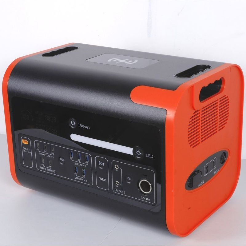 AT22 Stazione di carica solare portatile da 800W per la casa all'aperto di grande capacità