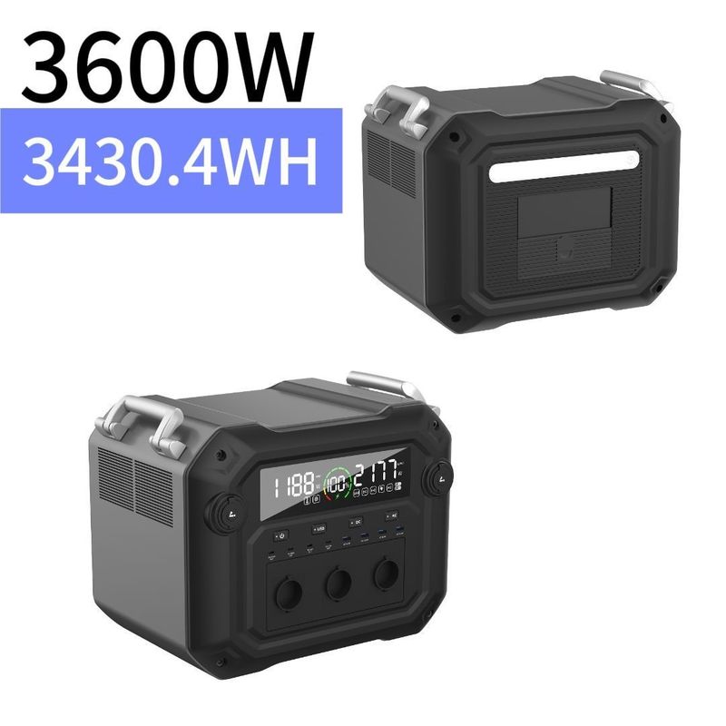Invertitore bidirezionale 3600W/3430.4wh Fornitore di alimentazione mobile multifunzione per esterni