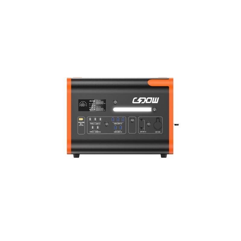 3500W Potenza costante 2200W Sistema portatile di stoccaggio dell'energia con centrale elettrica USB