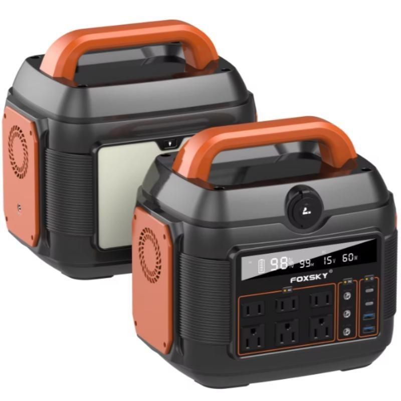 Sistema di accumulo di energia portatile da 600W/576wh/110V/220V con uscita CA 220V 50Hz/110V 60Hz